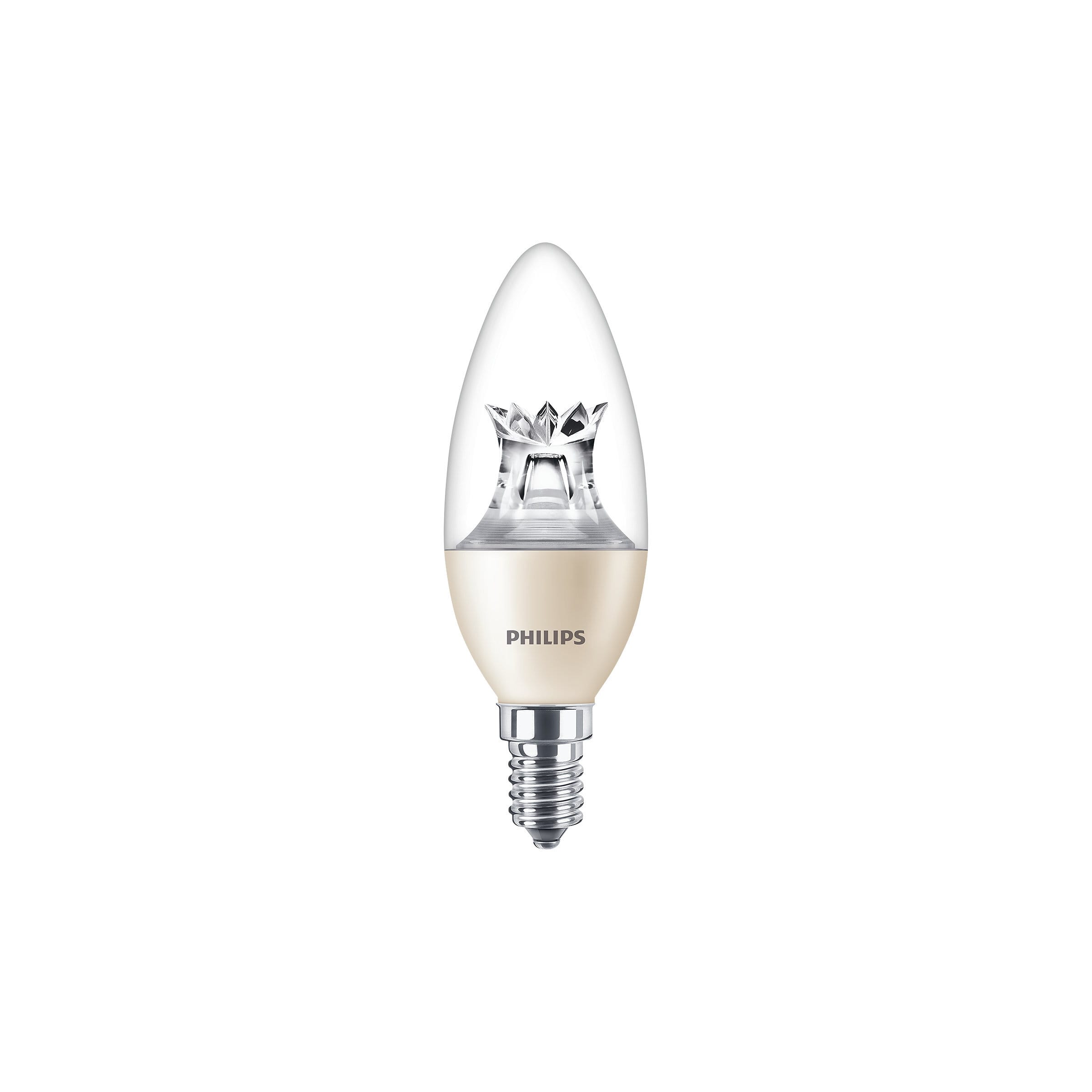 PHILIPS LIGHTING - Mas Candela a LED 5.5-40W E14 B38 Trasparente