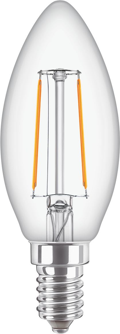 PHILIPS LIGHTING - MZD LEDCLA 40W B35 E14 840 CL ND 1CT/10