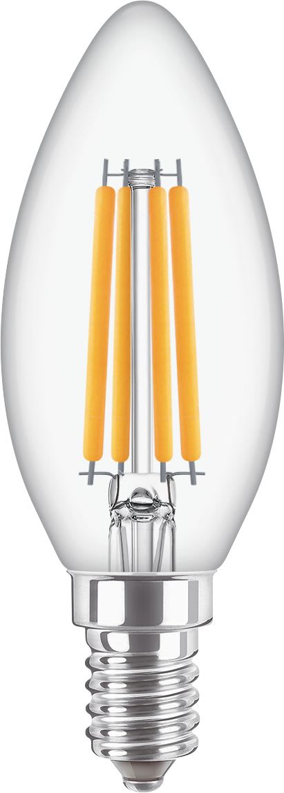 PHILIPS LIGHTING - MZD LEDCLA 60W B35 E14 840 CL ND 1CT/10