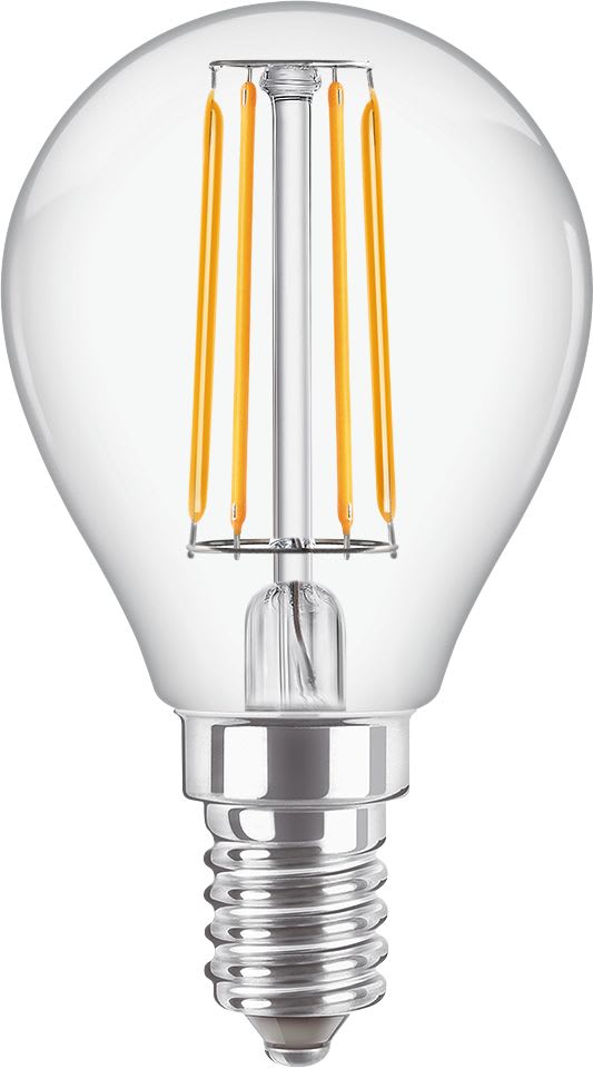 PHILIPS LIGHTING - MZD LEDCLA 40W P45 E14 840 CL ND 1CT/10