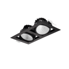 PHILIPS LIGHTING - GreenSpace Accent Gridlight Gen2, 2 spots (*flux value for 1 spot only), 46 W, C/O 154x304 mm, 2700 lm, PremiumColor, 3000 K, CRI90, DALI, Fascio GD352B 27S/PC930 DIA-E WB BK.