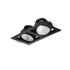 PHILIPS LIGHTING - GreenSpace Accent Gridlight Gen2, 2 spot, 46 W, C/O 154x304 mm, 2700 lm, PremiumColor, 3000 K, CRI90, DALI, Fascio.