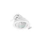 PHILIPS LIGHTING - LuxSpace Accent Compact Adjustable, 31.5 W, D125 mm, 2600 lm, Fresh meat, 3000 K, CRI90, Riflettore in metallo a fascio largo ad alta riflessione RS771B 27S/FMT PSU-E HWB FG WH.