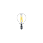 PHILIPS LIGHTING - Lampadine a oliva e sferiche LED MASTER in vetro - LED-lamp/Multi-LED - Consumo energetico: 2.5 W - Classe di efficienza energetica: D' MAS LEDLUSTERDT2.5-25W E14 927 P45CL G.
