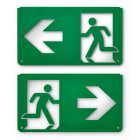 PHILIPS LIGHTING - EM159Z WL/CM EXIT SIGN LEGEND LEFT/RIGHT