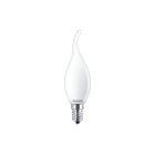 PHILIPS LIGHTING - Lampadine a oliva e sferiche LED CorePro in vetro G - Consumo energetico: 2.2 W - Classe di efficienza energetica: E COREPRO LEDCANDLEND 2.2-25W BA35 E14 FRG - LED-lamp/Multi-LED. INCAVEN25G2