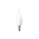PHILIPS LIGHTING - Lampadine a oliva e sferiche LED CorePro in vetro G - Consumo energetico: 2.2 W - Classe di efficienza energetica: E COREPRO LEDCANDLEND 2.2-25W BA35 E14 FRG - LED-lamp/Multi-LED.
