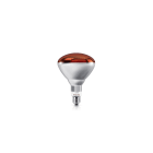 PHILIPS LIGHTING - Lampade a infrarossi per uso industriale IR lamp BR125 IR 150W E27 230-250V RED 1CT/10 Consumo energetico: 150W. IR150RH