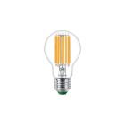 PHILIPS LIGHTING - Lampadina MASTER UltraEfficient LED - Consumo energetico: 7.3 W - Classe di efficienza energetica: A - Temperatura del colore MAS LEDBULBND7.3-100W E27 827 A60 CL GUE.