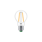 PHILIPS LIGHTING - Lampadina MASTER UltraEfficient LED - Consumo energetico: 2.3 W - Classe di efficienza energetica: A - Temperatura del colore MAS LEDBULBND2.3-40W E27 830 A60 CL G UE.