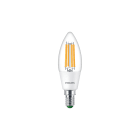 PHILIPS LIGHTING - Candele e lampadine sferiche LED MASTER UltraEfficient MAS LEDCANDLEND2.3-40W E14 827 B35CL GUE - Consumo energetico: 2.3 W - Classe di efficienza energetica: A. MLCAN40827AG2
