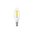 PHILIPS LIGHTING - Candele e lampadine sferiche LED MASTER UltraEfficient MAS LEDCANDLEND2.3-40W E14 840 B35CL GUE - Consumo energetico: 2.3 W - Classe di efficienza energetica: A.