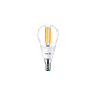 PHILIPS LIGHTING - Candele e lampadine sferiche LED MASTER UltraEfficient MAS LEDLUSTERND2.3-40W E14 827 P45CL GUE - Consumo energetico: 2.3 W - Classe di efficienza energetica: A.