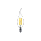 PHILIPS LIGHTING - Lampadine a oliva e sferiche LED MASTER in vetro - LED-lamp/Multi-LED - Consumo energetico: 3.4 W - Classe di efficienza energetica: D' MAS LEDCANDLEDT3.4-40W E14927 BA35CL G.
