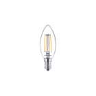 PHILIPS LIGHTING - Lampadine LED CorePro in vetro G sferiche e a oliva - Consumo energetico 4.3 W - Classe di efficienza energetica F - COREPRO LEDCANDLEND4.3-40W E14 840B35CLG