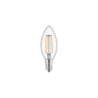 PHILIPS LIGHTING - Lampadine a oliva e sferiche LED CorePro in vetro G - Consumo energetico: 4.3 W - Classe di efficienza energetica: F - COREPRO LEDCANDLEND4.3-40W E14 827B35CLG - LED-lamp/Multi-LED. PHILEDCAN40G2