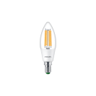 PHILIPS LIGHTING - Master LED B35 40W E14 2700K 485lm CRI 80 50000 ore Vetro.