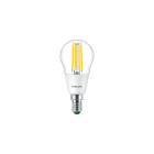 PHILIPS LIGHTING - Candele e lampadine sferiche LED MASTER UltraEfficient MAS LEDLUSTERND2.3-40W E14 840 P45CL GUE - Consumo energetico: 2.3 W - Classe di efficienza energetica: A.