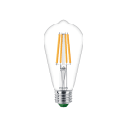 PHILIPS LIGHTING - Master LED ST64 60W E27 2700K 840lm CRI 80 50000 ore Vetro