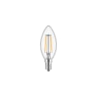 PHILIPS LIGHTING - Lampadine a oliva e sferiche LED CorePro in vetro G - Consumo energetico: 4.3 W - Classe di efficienza energetica: F - COREPRO LEDCANDLEND4.3-40W E14 827B35CLG - LED-lamp/Multi-LED.