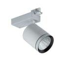 PHILIPS LIGHTING - StyliD Evo, Performance, track projector, 37.5 W, 4900 lm, 2700 K, Riflettore metallo fascio largo alta riflessione 40 80 gradi, Argento.