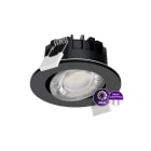 PHILIPS LIGHTING - RS071B 5S/827_30_40 40D PSR PI6 IP65 BK Ledinaire Clear Accent, Regolabile, Tutto in uno, 6 W, 550 lm, 2700 K, 3000 K, 4000 K, Dimmer a taglio di fase, Angolo del fascio 40Â°, Nero, IP20/65.