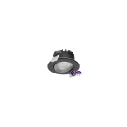 PHILIPS LIGHTING - Ledinaire Clear Accent, Regolabile, Tutto-in-uno, 6 W, 550 lm, 2700 K, 3000 K, 4000 K, Dimmer a taglio di fase, Angolo del fascio 60°, Nero, IP20/65.