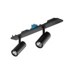 PHILIPS LIGHTING - ST332X2 27S/830 PSU HMB BK482 GreenSpace Evo Mini 44.6W 5600lm 3000K Riflettore metallo fascio medio alta riflessione 20 40 gradi Nero
