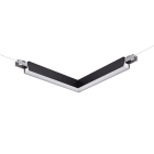 PHILIPS LIGHTING - SM350X 27S/840 PSD PCS N BK KeyLine, superficie sospese, Corner profile, 21 W, L600 x L600 mm