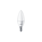 PHILIPS LIGHTING - CorePro, Candela LED, 40W, Attacco E14, 4000K, 470 Lumen, CRI 80, 15000 Ore, Forma B35, FR