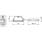 PHILIPS LIGHTING - GreenSpace Downlight, 13.7 W, 1750 lm, 4000 K, DALI, Interact Ready, IP20, DN462B LED20S/840 DIA VLC E C WH PCC P.