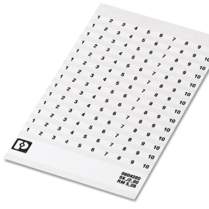 PHOENIX CONTACT - SK 5,08/2,8:FORTL.ZAHLEN SIGLATURA 0804280