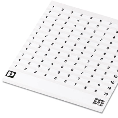 PHOENIX CONTACT - SK 7,5/3,8:FORTL.ZAHLEN SIGLATURA 0804455