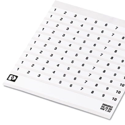 PHOENIX CONTACT - SK 7,62/5:FORTL.ZAHLEN SIGLATURA 0804552