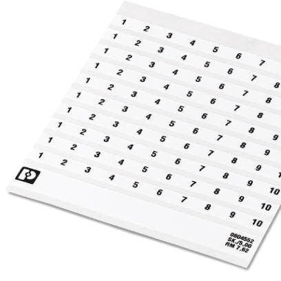 PHOENIX CONTACT - SK 7,62/5:FORTL.ZAHLEN SIGLATURA 0804552