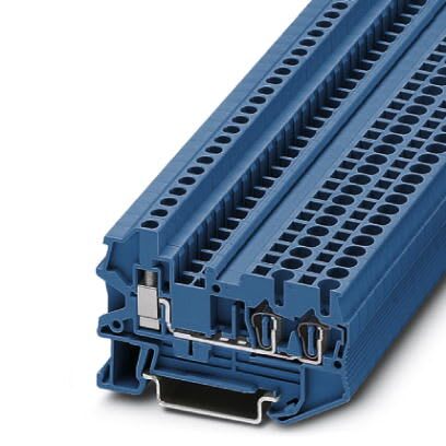 PHOENIX CONTACT - STU 2,5-TWIN BU MORSETTO PASSANTE