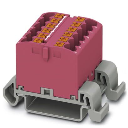 PHOENIX CONTACT - PTFIX 12X2,5-NS35A PK MORS. DI DISTRIBUZ