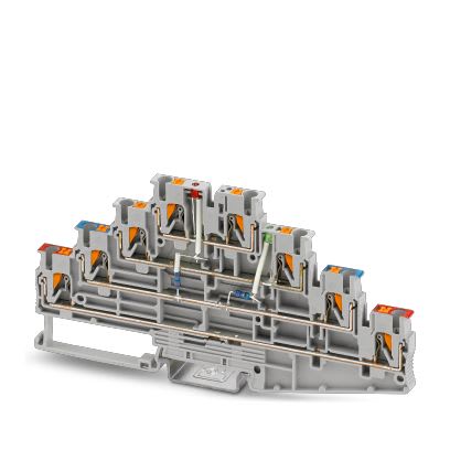 PHOENIX CONTACT - PT 2,5-L RD/L BU/L LED 24 GN/L LED 24 RD