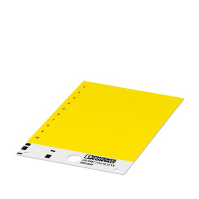 PHOENIX CONTACT - US-EMT (31X12,5) YE SCHEDA SIGLATURA