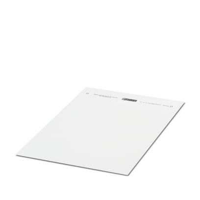 PHOENIX CONTACT - SK U/3,8 WH:UNBEDRUCKT SCHEDA SIGLATURA