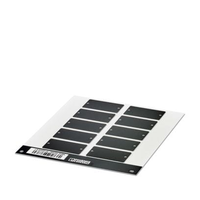 PHOENIX CONTACT - LS-EMSP-AL (50X30) 2H BK CARTELLINI INOX