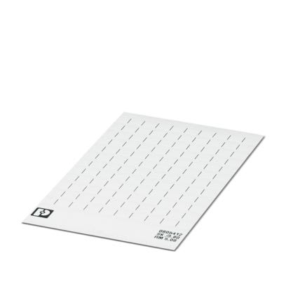 PHOENIX CONTACT - SK 5,08/3,8:UNBEDRUCKT SCHEDA DI SIGLATU 0805412