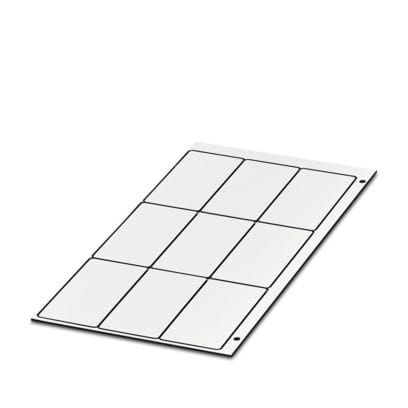 PHOENIX CONTACT - GPE 60X30 WH/R SCHEDA DI SIGLATURA