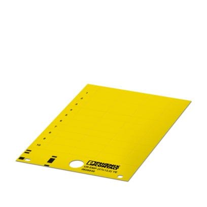 PHOENIX CONTACT - US-EMP (27X12,5) YE SIGLATURE UNISHEET 0828846