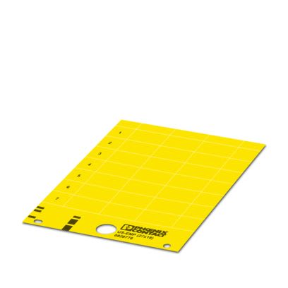 PHOENIX CONTACT - US-EMP (27X18) YE SIGLATURE UNISHEET 0828850