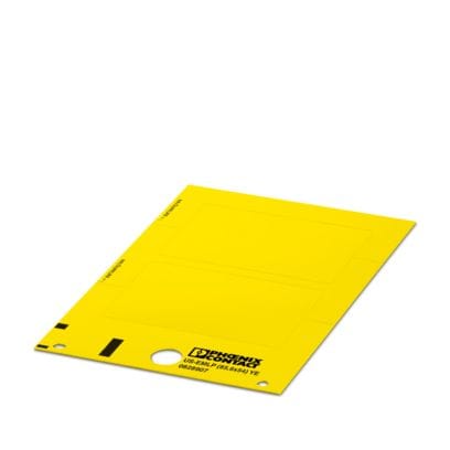 PHOENIX CONTACT - US-EMLP (85,6X54) YE SIGLATURE UNISHEET
