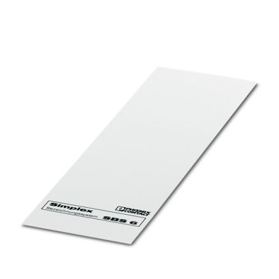 PHOENIX CONTACT - SBS 6:UNBEDRUCKT SIGLATURA SIMPLEX 1007222