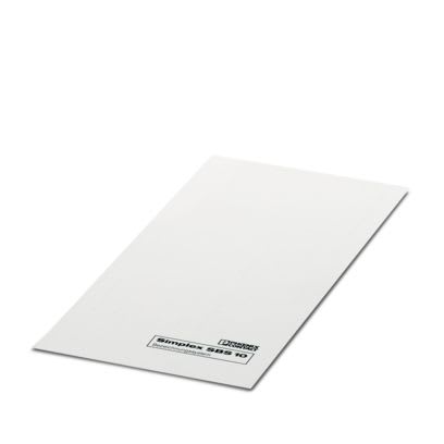 PHOENIX CONTACT - SBS10:UNBEDRUCKT FOGLIO DI SIGLATURA 1007248