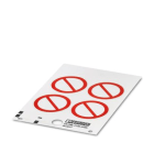 PHOENIX CONTACT - US-PML-P100 (D50) CARTELLO DI DIVIETO 1014217