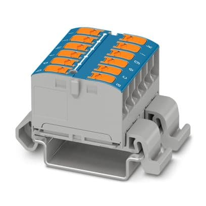 PHOENIX CONTACT - PTVFIX 12X2,5-NS35A BU BLOCCO DISTRIB.